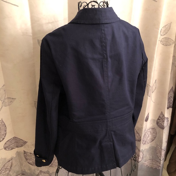 NEW Talbots Navy PeaCoat - Picture 2 of 4